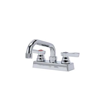 Picture of TOP-LINE® 4" OC Deck Mount Faucet Ceramic Valves with 8" Swivel Spout