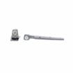 Picture of 1-1/2" Offset Polished Chrome Cam-Rise Walk-In Door Hinge With Spring Assist