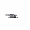 Picture of 1-1/2" Offset Polished Chrome Cam-Rise Walk-In Door Hinge With Spring Assist