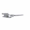 Picture of 1-1/2" Offset Polished Chrome Cam-Rise Walk-In Door Hinge With Spring Assist
