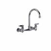 Picture of TOP-LINE® 8" OC Wall Mount Faucet with Mounting Kit and 6" Gooseneck Spout
