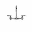 Picture of TOP-LINE® 8" OC Wall Mount Faucet with Mounting Kit and 6" Gooseneck Spout
