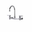 Picture of TOP-LINE® 8" OC Wall Mount Faucet with Mounting Kit and 6" Gooseneck Spout