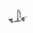 Picture of TOP-LINE® 8" OC Wall Mount Faucet with Mounting Kit and 6" Gooseneck Spout