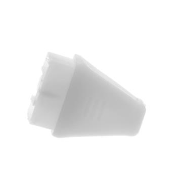 Picture of White End Cap For LED-RR Series Lights
