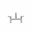 Picture of TOP-LINE® 8" OC Elevated Bridge Deck Mount Faucet Ceramic Valves with 10" Swivel Spout, Retail Packaging