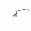 Picture of Encore® 8" OC. Brass Chrome Plated Wall Mount Faucet Ceramic Valves with 12" Swivel Spout with Mounting Kit