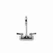 Picture of TOP-LINE® 4" OC Wall Mount Faucet Ceramic Valves with 6" Swivel Gooseneck Spout, Retail Packaging