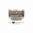 Picture of Encore® Wall Mount Type 304 Series Stainless Steel Hand Sink 14" x 10" x 5" Deep with Single Hole and Double Side Splash