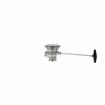 Picture of Encore® DrainMaster™ Rotary Drain with Flat Strainer, 3-1/2" Sink Opening, 2" Male or 1-1/2" Female Outlet