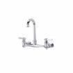 Picture of TOP-LINE® 8" OC Wall Mount Faucet with 3-1/2" Gooseneck Spout