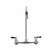 Picture of TOP-LINE® 8" OC Wall Mount Faucet with 8-1/2" Gooseneck Spout