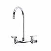 Picture of TOP-LINE® 8" OC Wall Mount Faucet with 8-1/2" Gooseneck Spout