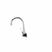 Picture of TOP-LINE® 4" OC Wall Mount Faucet Ceramic Valves with 6" Swivel Gooseneck Spout and 4" Wrist Blade Handles, Retail Packaging