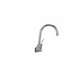 Picture of TOP-LINE® 4" OC Wall Mount Faucet Ceramic Valves with 6" Swivel Gooseneck Spout and 4" Wrist Blade Handles, Retail Packaging