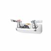 Picture of TOP-LINE® Faucet Body, Wall Mount, 4" (102mm) O.C., Full Turn Compression Valves, Lever Handles, Check Valves, Retail Packaging