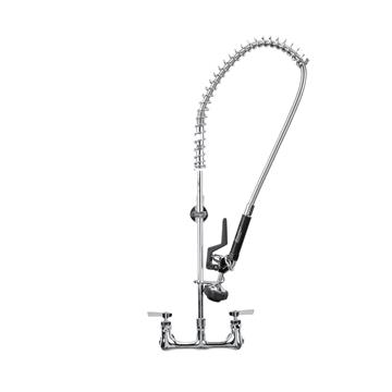 Picture of Encore® 8" OC Wall Mount Easy Installation Pre-Rinse Assembly with 1.05 gpm PowerPulse™ Utility Spray