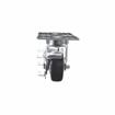 Picture of Caster Kit, Medium Duty 4"x 4" Universal Plate Caster With 3" Blue Polyurethane Wheel, 4 Brake In Retail Box