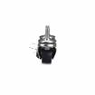 Picture of Caster Kit, Medium Duty 1/2-13 x 1" Threaded Stem Caster With 2" Blue Polyolefin Wheel, 4 Brake In Retail Box