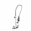 Picture of Encore® Brass Chrome Plated 8" OC Wall Mount Pre-Rinse with KLF-Y104A Variable Flow Spray Head, Retail Packaging