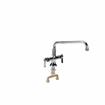Picture of Encore® Brass Chrome Plated Double Pantry Faucet with 12" Stainless Steel Horizontal Swing Spout, Retail Packaging