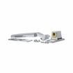 Picture of 2" Offset Polished Chrome Adjustable Cam-Rise Lift-Off Walk-In Door Hinge
