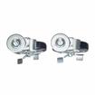 Picture of Caster Kit, Medium Duty 1/2-13 x 1" Threaded Stem Caster With 5" Blue Polyurethane Wheel, 4 Brake In Retail Box