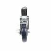 Picture of Caster Kit, Medium Duty 1-5/8" Expanding Stem Caster With 5" Blue Polyurethane Wheel, 6 Brake In Retail Box