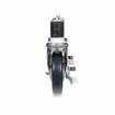 Picture of Caster Kit, Medium Duty 1-5/8" Expanding Stem Caster With 5" Blue Polyurethane Wheel, 6 Brake In Retail Box