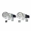 Picture of Caster Kit, Medium Duty 1-5/8" Expanding Stem Caster With 5" Blue Polyurethane Wheel, 6 Brake In Retail Box