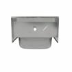 Picture of Encore Wall Mount Type 304 Series Stainless Steel Hand Sink Single Mounting Hole 14" x 10" x 5" Deep Less Side Splash with Electronic Faucet