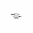 Picture of 1-3/8" Offset Polished Chrome Non-Adjustable Cam-Rise Lift-Off Walk-In Door Hinge With Spring Kit