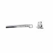 Picture of 1-3/8" Offset Polished Chrome Non-Adjustable Cam-Rise Lift-Off Walk-In Door Hinge With Spring Kit