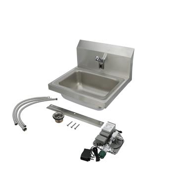 Picture of Intelli-Flo EZ Electronic Hand Wash Station AC Power with Thermostatic Mixing Valve and 1.5 gpm Laminar Flow